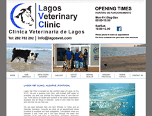 Tablet Screenshot of lagosvet.com